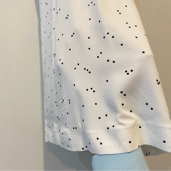 Oak + Fort Polka Dot Rayon Wrap Dress Size M - Picture 10 of 16